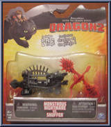 Monstrous Nightmare vs. Snuffer from How to Train Your Dragon 2 - Mini Figures manufactured by Spinmaster [Front]