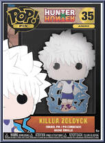 Killua Zoldyck from Hunter x Hunter - Pop! Pin manufactured by Funko [Front]