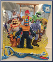 Robo Cop / K-9 from Imaginext - Blind Bags - Series  8 manufactured by Fisher-Price [Front]