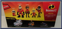 Family Pack from Incredibles 2 - Junior Supers manufactured by Jakks Pacific [Back]