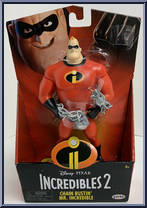 Chain Bustin' Mr. Incredible from Incredibles 2 - Large Scale manufactured by Jakks Pacific [Front]