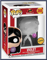 Violet (Invisible) (Chase) from Incredibles - Pop! Vinyl Figures manufactured by Funko [Front]