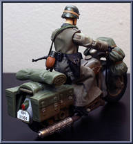 German Soldier with Motorcycle from Indiana Jones - Last Crusade - Deluxe Figures manufactured by Hasbro [Loose]