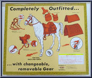 Horse from Indiana Jones - Basic Series manufactured by McCoy [Back]