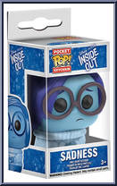 Sadness from Inside Out - Pop! Keychains manufactured by Funko [Front]