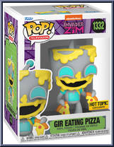 Gir Eating Pizza from Invader Zim - Pop! Vinyl Figures manufactured by Funko [Front]