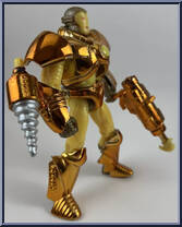 Iron Man (Subterranean Armor) from Iron Man - Series 4 manufactured by Toy Biz [Loose]