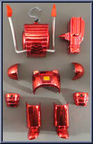Iron Man (Space Armor) from Iron Man - Series 2 manufactured by Toy Biz [Loose]
