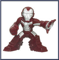 Final Battle from Iron Man 2 - 2010 Movie - Superhero Squad manufactured by Hasbro [Loose]