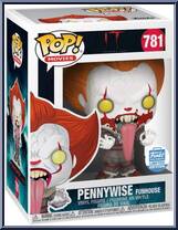 Pennywise (Funhouse) (Bloody) from IT - Pop! Vinyl Figures manufactured by Funko [Front]