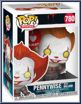 Pennywise (with Balloon) from IT - Pop! Vinyl Figures manufactured by Funko [Front]