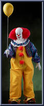 Pennywise (1990) from IT - Basic Series manufactured by Sideshow [Loose]
