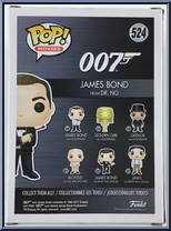James Bond (Black Tux) (Dr. No) from James Bond - Pop! Vinyl Figures manufactured by Funko [Back]