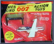 Spin-top Pool Table / Deadly Laser Ray from James Bond - Secret Agent 007 - Accessories manufactured by Gilbert [Front]