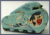 Mechanical Turnover Jetson Tank Action Figure