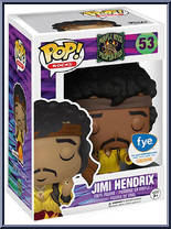 Jimi Hendrix (Monterey) from Jimi Hendrix - Pop! Vinyl Figures manufactured by Funko [Front]