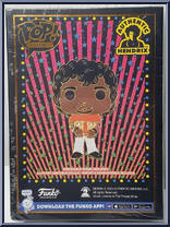 Jimi Hendrix from Jimi Hendrix - Pop! Pins manufactured by Funko [Back]