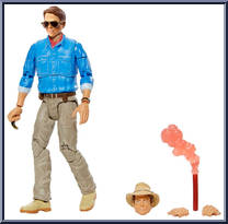 Dr. Alan Grant from Jurassic Park - Amber Collection - Humans manufactured by Mattel [Loose]