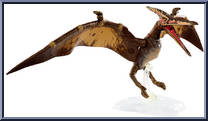 Pteranodon from Jurassic Park - Amber Collection - Dinos manufactured by Mattel [Loose]