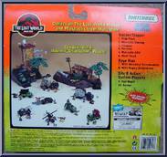 Rage Rig (Tyrannosaurus) from Jurassic Park - Diecast - The Lost World manufactured by Matchbox [Back]
