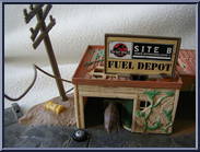 Fuel Depot from Jurassic Park - Diecast - The Lost World manufactured by Matchbox [Loose]
