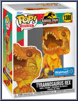 Tyrannosaurus Rex (Amber) from Jurassic Park - Pop! Vinyl Figures manufactured by Funko [Front]