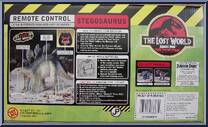 Stegosaurus from Jurassic Park - Lost World - Remote Control manufactured by Kenner [Back]