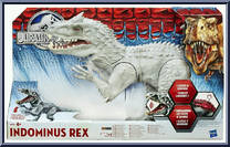 Electronic Indominus Rex (Lights & Sounds) from Jurassic World - Classic manufactured by Hasbro [Front]