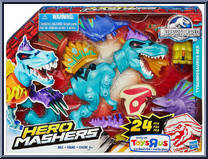 Tyrannosaurus Rex from Jurassic World - Hero Mashers manufactured by Hasbro [Front]