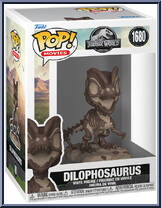 Dilophosaurus (Fossil) from Jurassic World - Dominion - Pop! Vinyl Figures manufactured by Funko [Front]