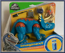 Dr. Sattler & Triceratops Action Figure
