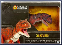 Carnotaurus from Jurassic World - Hammond Collection - Dinosaurs manufactured by Mattel [Front]