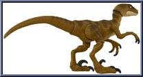 Velociraptor from Jurassic World - Hammond Collection - Dinosaurs manufactured by Mattel [Loose]