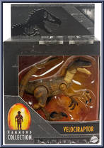 Velociraptor from Jurassic World - Hammond Collection - Dinosaurs manufactured by Mattel [Front]
