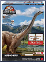 Diplodocus from Jurassic World - Legacy Collection - Basic Series manufactured by Mattel [Front]