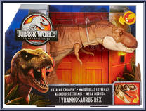 Tyrannosaurus Rex (Extreme Chompin') from Jurassic World - Legacy Collection - Basic Series manufactured by Mattel [Front]