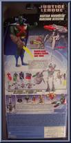Martian Manhunter vs. Blazebot from Justice League - Cyber Trakkers manufactured by Mattel [Loose]