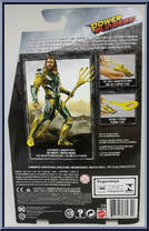 Aquaman (Power Slingers) from Justice League (Movie) - Basic Series manufactured by Mattel [Back]