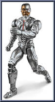 Cyborg from Justice League (Movie) - True Moves manufactured by Mattel [Loose]