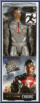 Cyborg from Justice League (Movie) - True Moves manufactured by Mattel [Front]