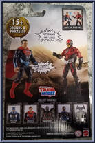 Flash (Stealth Attack) from Justice League (Movie) - Talking Heroes manufactured by Mattel [Back]