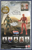Flash from Justice League (Movie) - Talking Heroes manufactured by Mattel [Back]