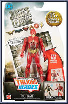 Flash from Justice League (Movie) - Talking Heroes manufactured by Mattel [Front]