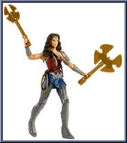 Wonder Woman (Battle Ready) from Justice League (Movie) - Basic Series manufactured by Mattel [Loose]