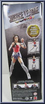 Wonder Woman (Metallic Armor) from Justice League (Movie) - True Moves manufactured by Mattel [Back]