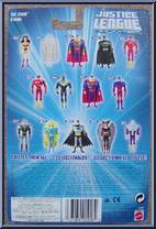 Martian Manhunter (Translucent) from Justice League Unlimited - Blue Cards manufactured by Mattel [Back]