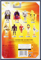 Flash (with Rotor) from Justice League Unlimited - DC Super Heroes - Orange Cards manufactured by Mattel [Back]