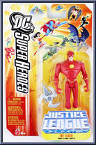 Flash (with Rotor) from Justice League Unlimited - DC Super Heroes - Orange Cards manufactured by Mattel [Front]