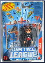 Hawkgirl from Justice League Unlimited - Blue Cards manufactured by Mattel [Front]
