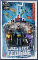 Hawkgirl / Batman / Elongated Man Action Figure